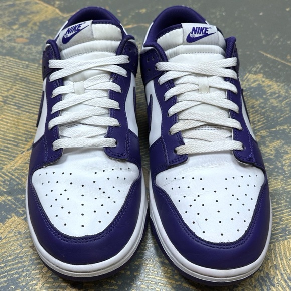 Nike Dunk Low Court Purple DD1391-104 11 White - Picture 4 of 8